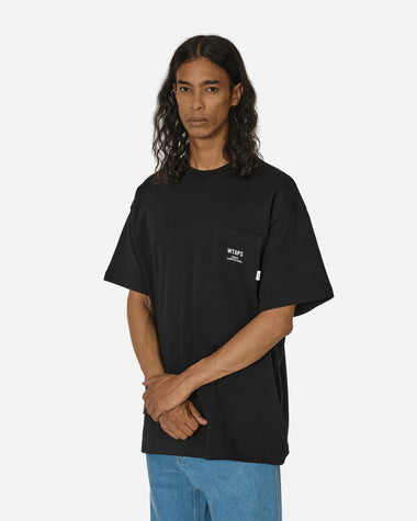 WTAPS Dt Cut & Sewn Black T-Shirts Shortsleeve 241ATDT-CSM23 BLK