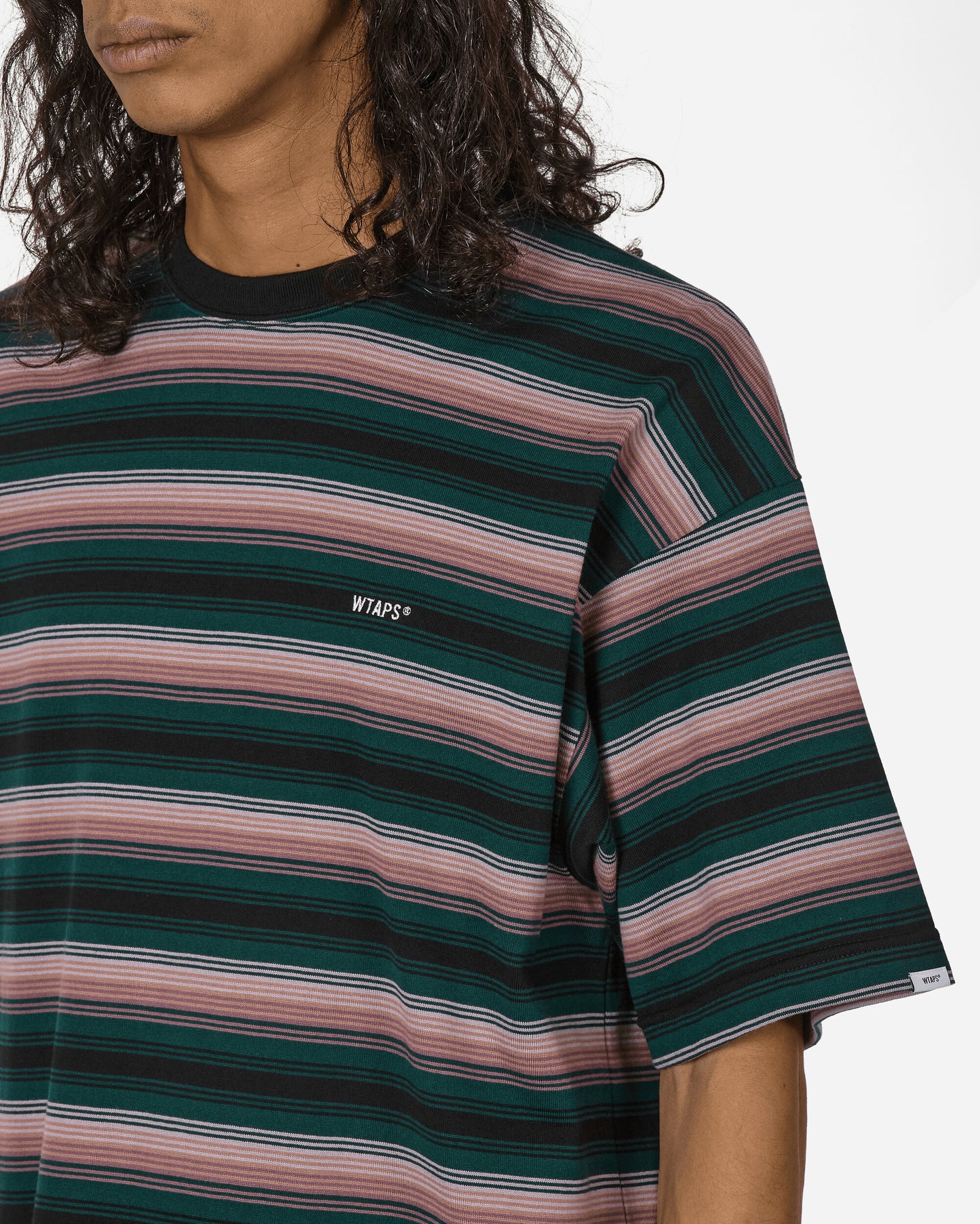 WTAPS Dt Cut & Sewn Green T-Shirts Shortsleeve 241ATDT-CSM26 GRN