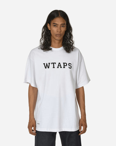 WTAPS Dt Cut & Sewn White T-Shirts Shortsleeve 241ATDT-CSM21 WHT