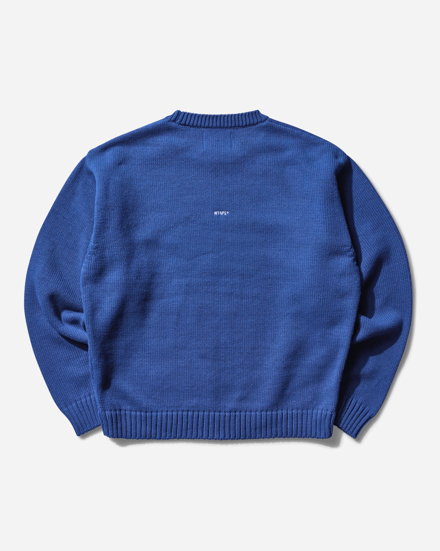 WTAPS Knit 04 Blue Knitwears Sweaters 242MADT-KNM04 002