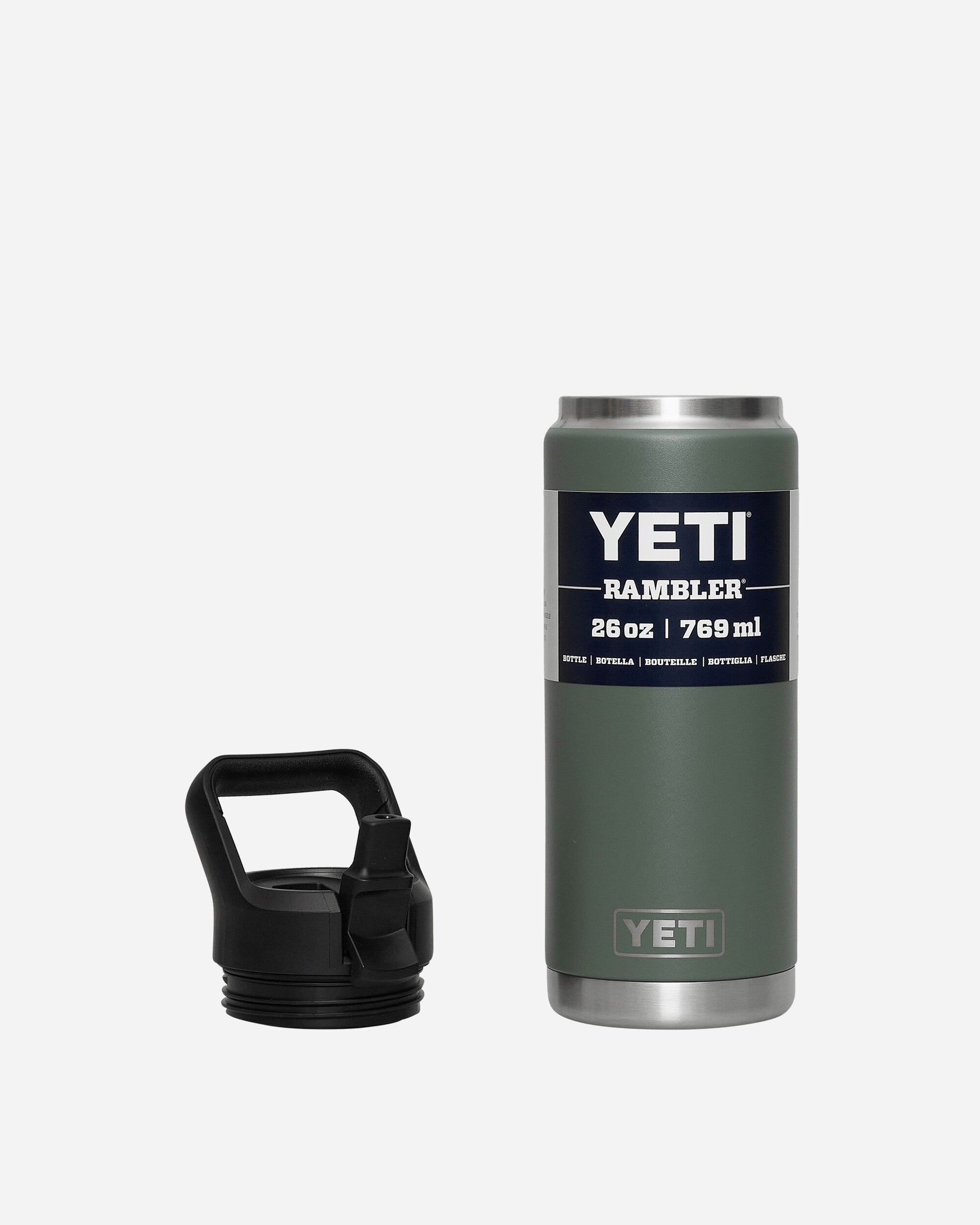 YETI Rambler 26 Oz Straw Bottle Camp green Equipment Bottles and Bowls 0319 F23G