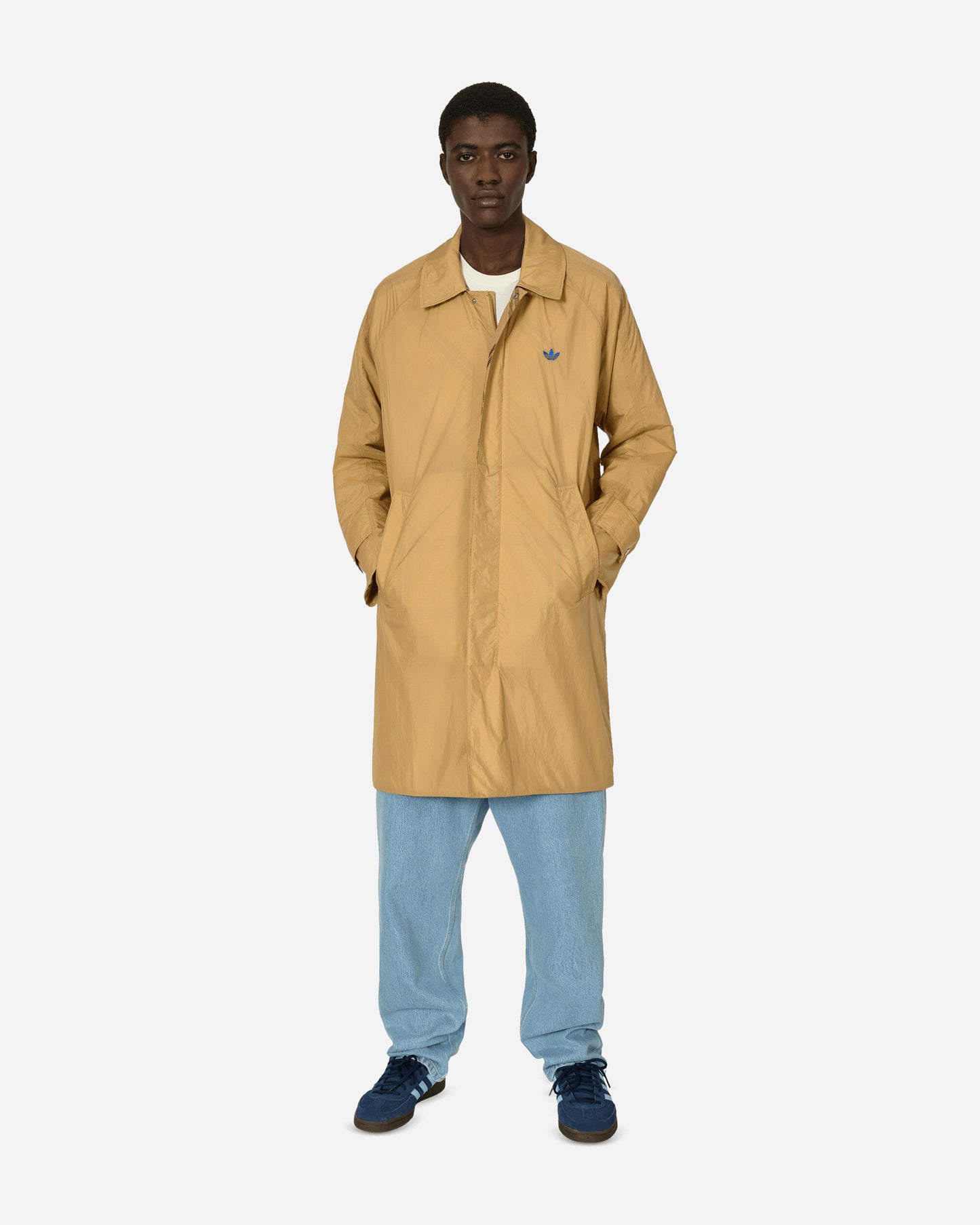 adidas Wb Rvrsbl Mac Beige Wb/Check Jacq Wb Coats and Jackets Coats IW3600