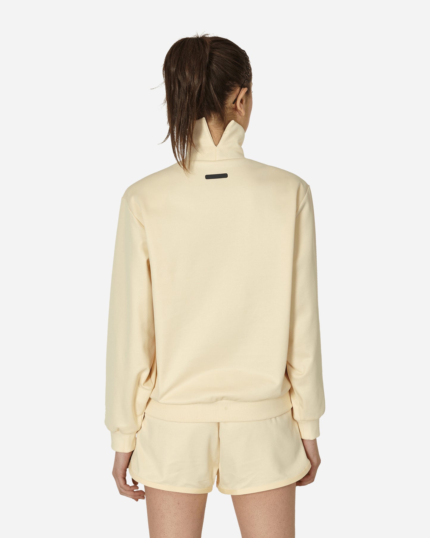 adidas Athletics Mock Pale Yellow Sweatshirts Crewneck IS8714 001