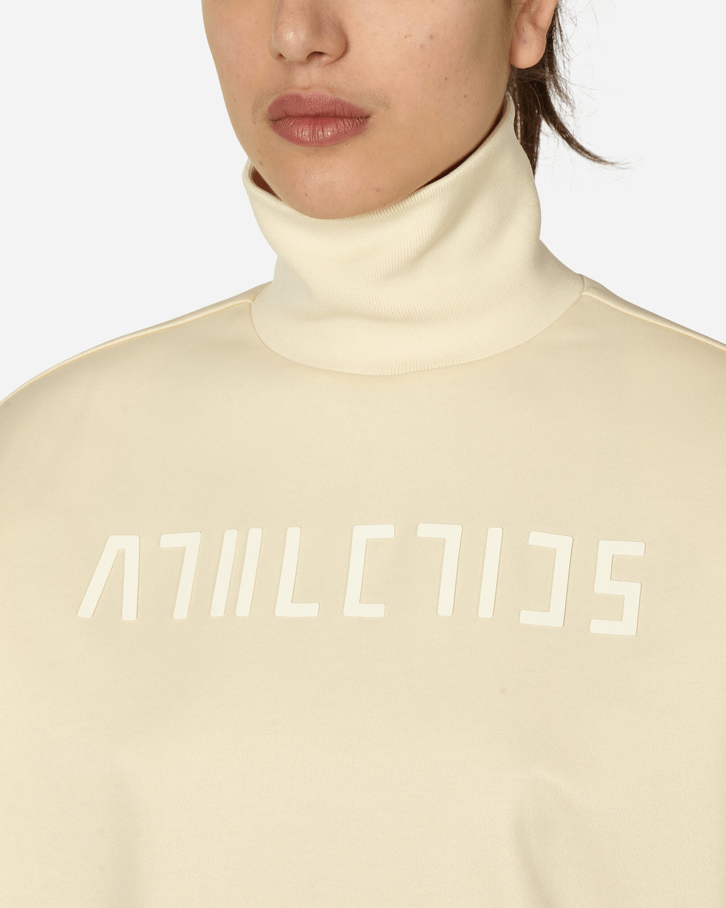 adidas Athletics Mock Pale Yellow Sweatshirts Crewneck IS8714 001