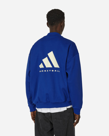 adidas One Fl Crew Lucid Blue Sweatshirts Crewneck IX1963 001