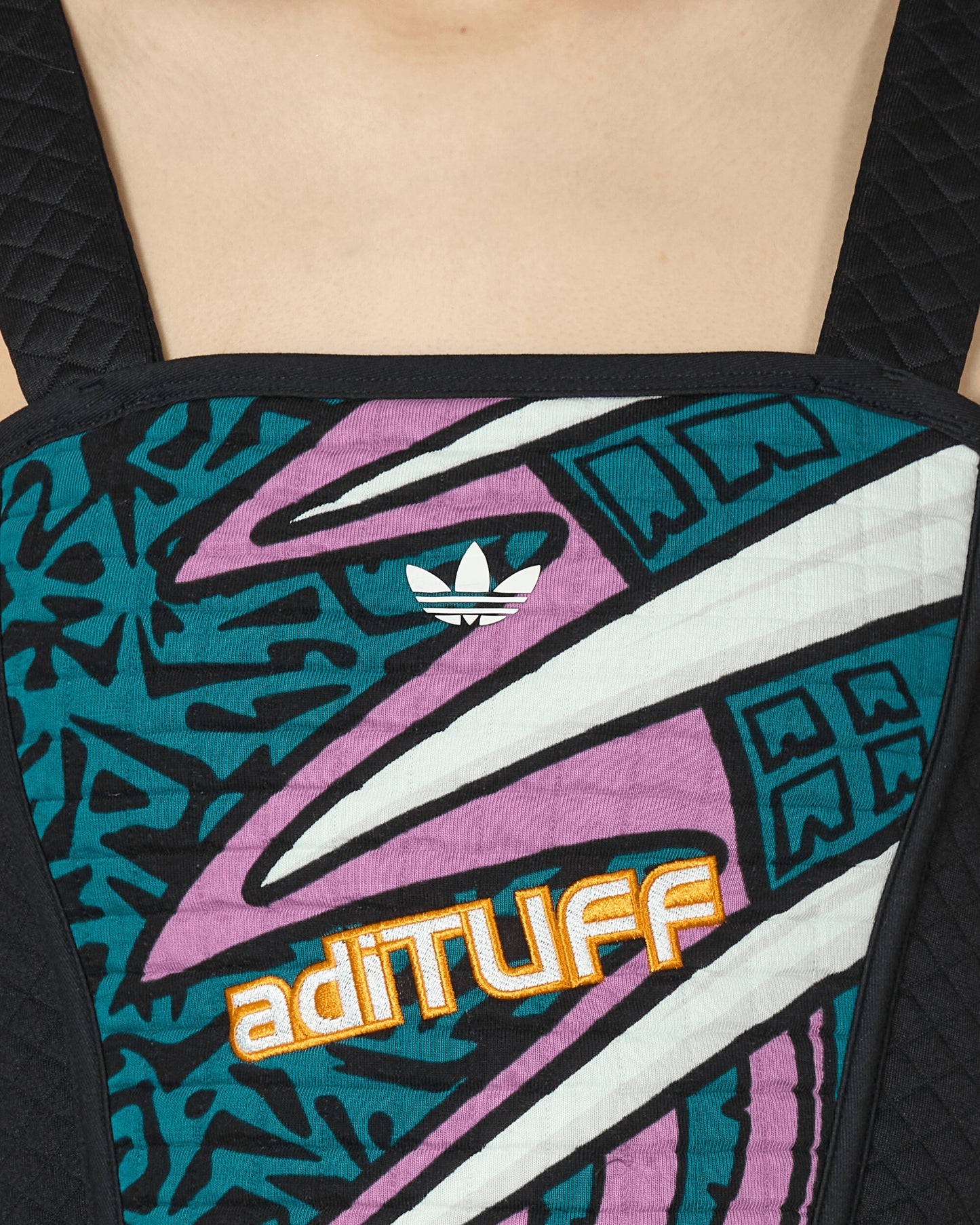 adidas Wmns Corset Top Legacy Teal/Multicolor T-Shirts Top IX9883