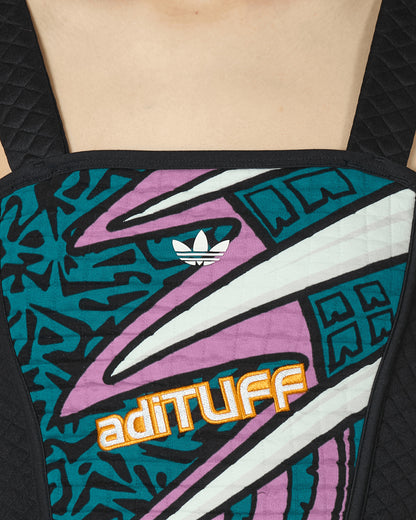 adidas Wmns Corset Top Legacy Teal/Multicolor T-Shirts Top IX9883