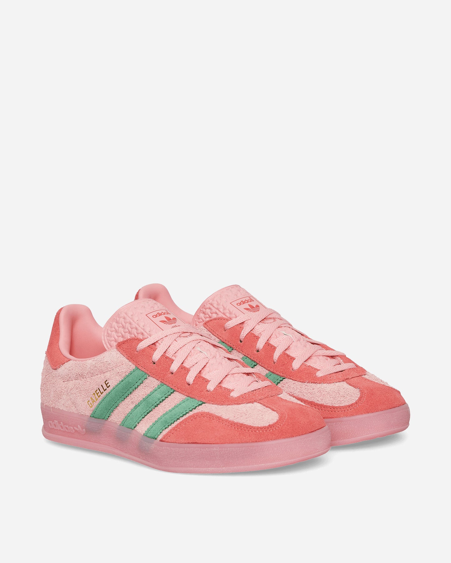 adidas Wmns Gazelle Indoor W Semi Pink Spark/Green Sneakers Low IG6782