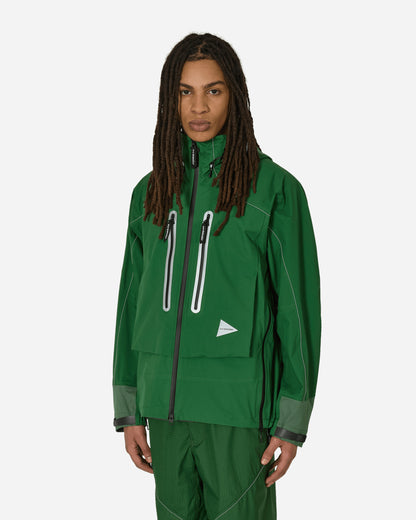 and wander Pertex Shield Rain Jacket Green Coats and Jackets Jackets 5744111101 140