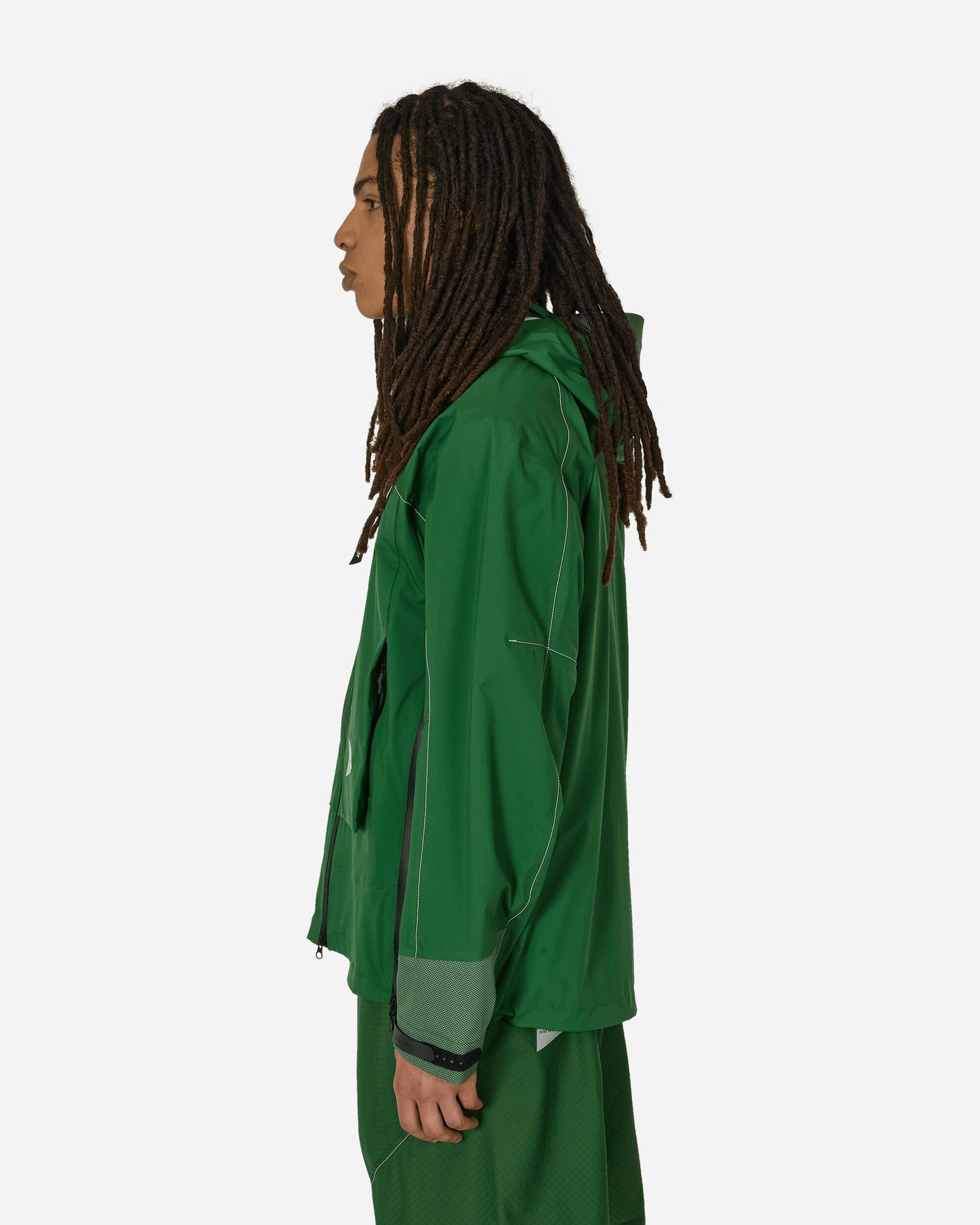 and wander Pertex Shield Rain Jacket Green Coats and Jackets Jackets 5744111101 140