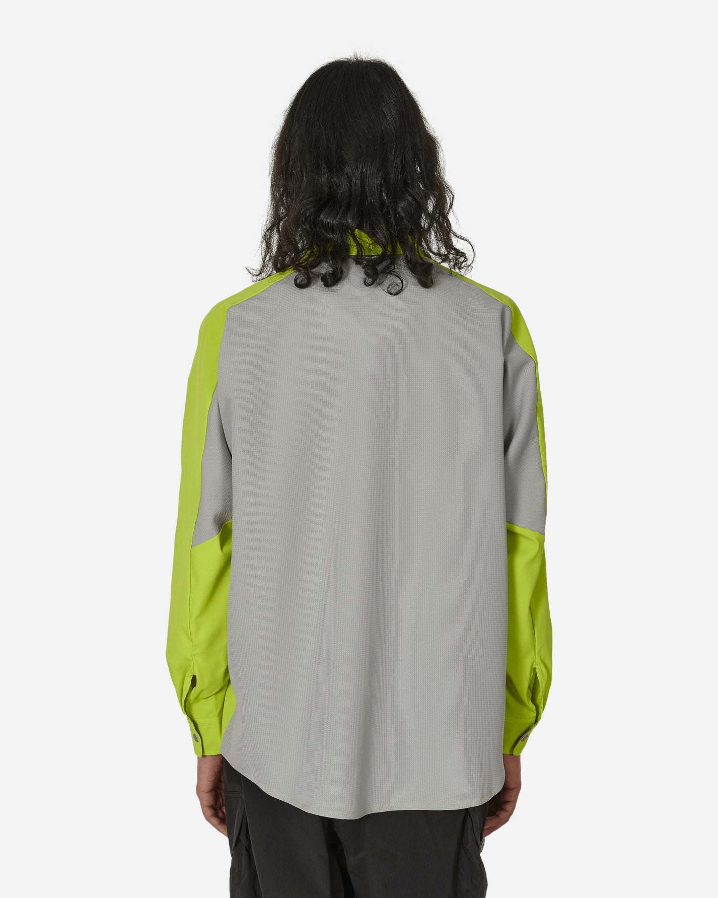 and wander Tech Ls Shirt Yellow Green Shirts Longsleeve Shirt 5744153126 200