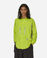 and wander Tech Ls Shirt Yellow Green Shirts Longsleeve Shirt 5744153126 200