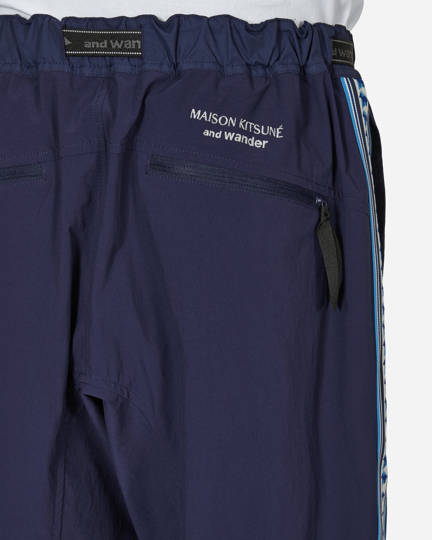 and wander 6 Mkxawd Trak Sarouel Pants Navy Pants Sweatpants 5743282905 120