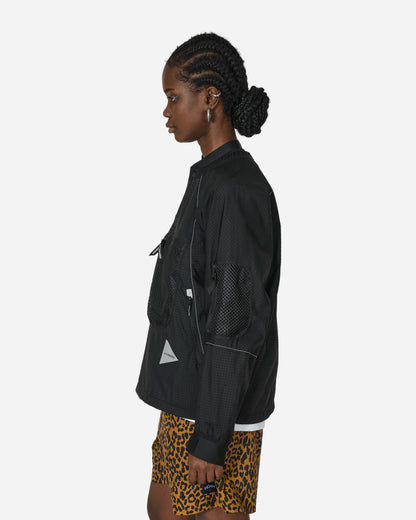 and wander Breath Rip Pullover Jacket Black Coats and Jackets Windbreakers 5744121115 010