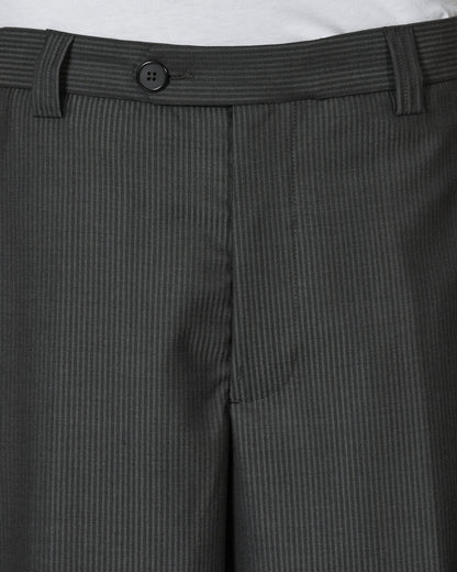 mfpen Studio Trousers Grey Stripe Pants Casual M124-41  1