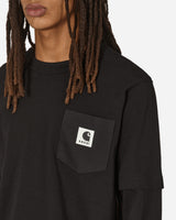 sacai Sacai X Carhartt Wip L/S T-Shirt Black T-Shirts Longsleeve 24-0726S 001