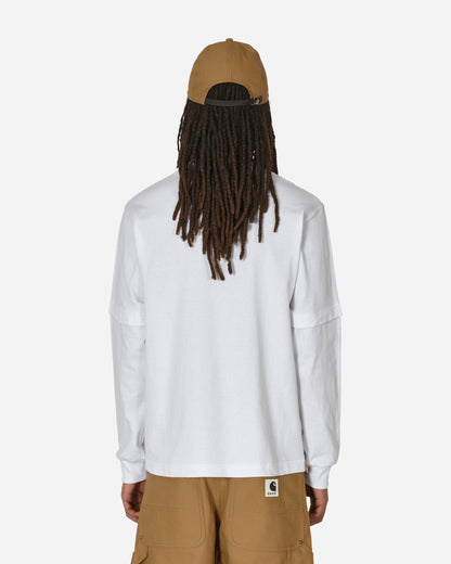 sacai Sacai X Carhartt Wip L/S T-Shirt White T-Shirts Longsleeve 24-0726S 101