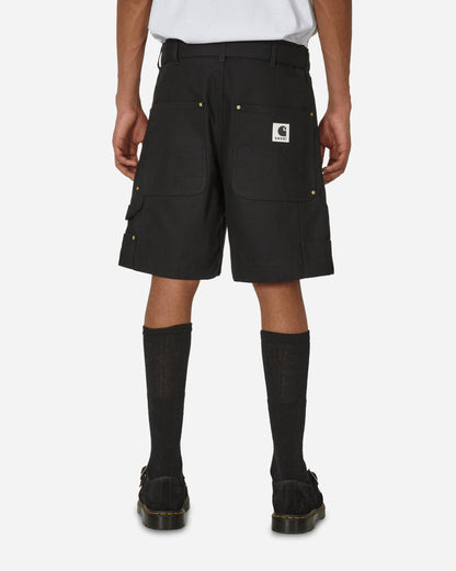 sacai Sacai X Carhartt Wip Shorts Black Shorts Short 24-03392M 001