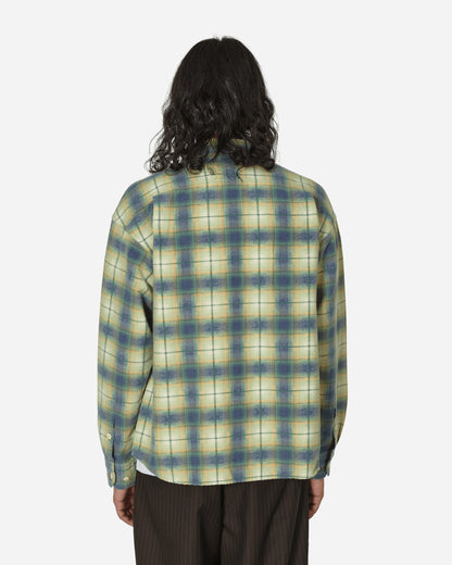 visvim Pioneer Khadi Check L/S Green Shirts Longsleeve Shirt 124105011021 001