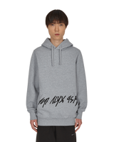 1017 Alyx 9SM Script Grey Melange Sweatshirts Hoodies AAUSW0133FA01 GRY0001