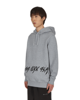 1017 Alyx 9SM Script Grey Melange Sweatshirts Hoodies AAUSW0133FA01 GRY0001