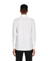 1017 Alyx 9SM Metal Logo Button Down White Shirts Longsleeve AAMSH0118FA01 WTH0001