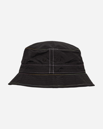 4 Worth Doing Gradient Stitch Nylon Bucket Black Hats Bucket 4WDSS23HT5 BLACK