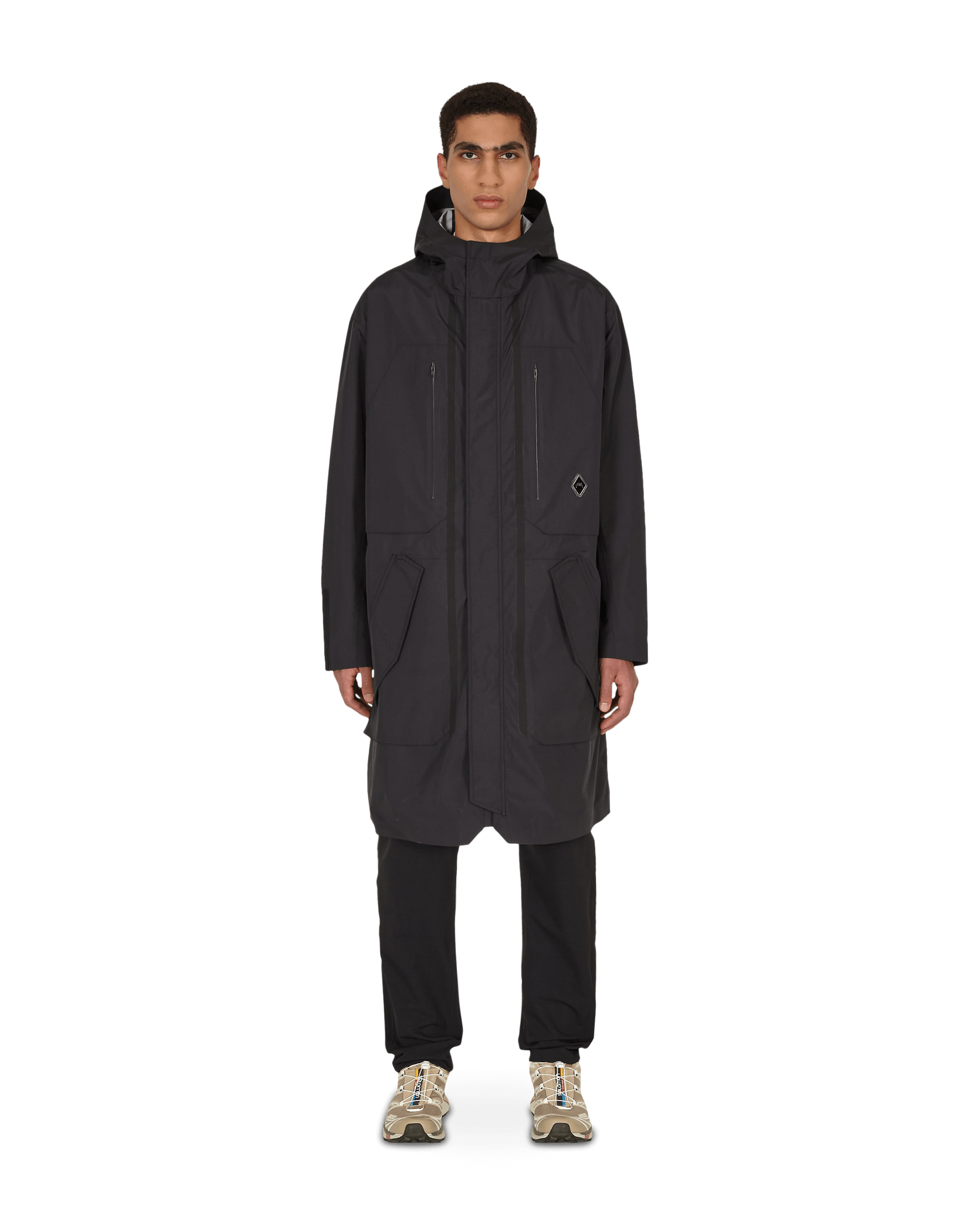 A-Cold Wall System Black Coats and Jackets Parka Jackets ACWMO065 BLACK