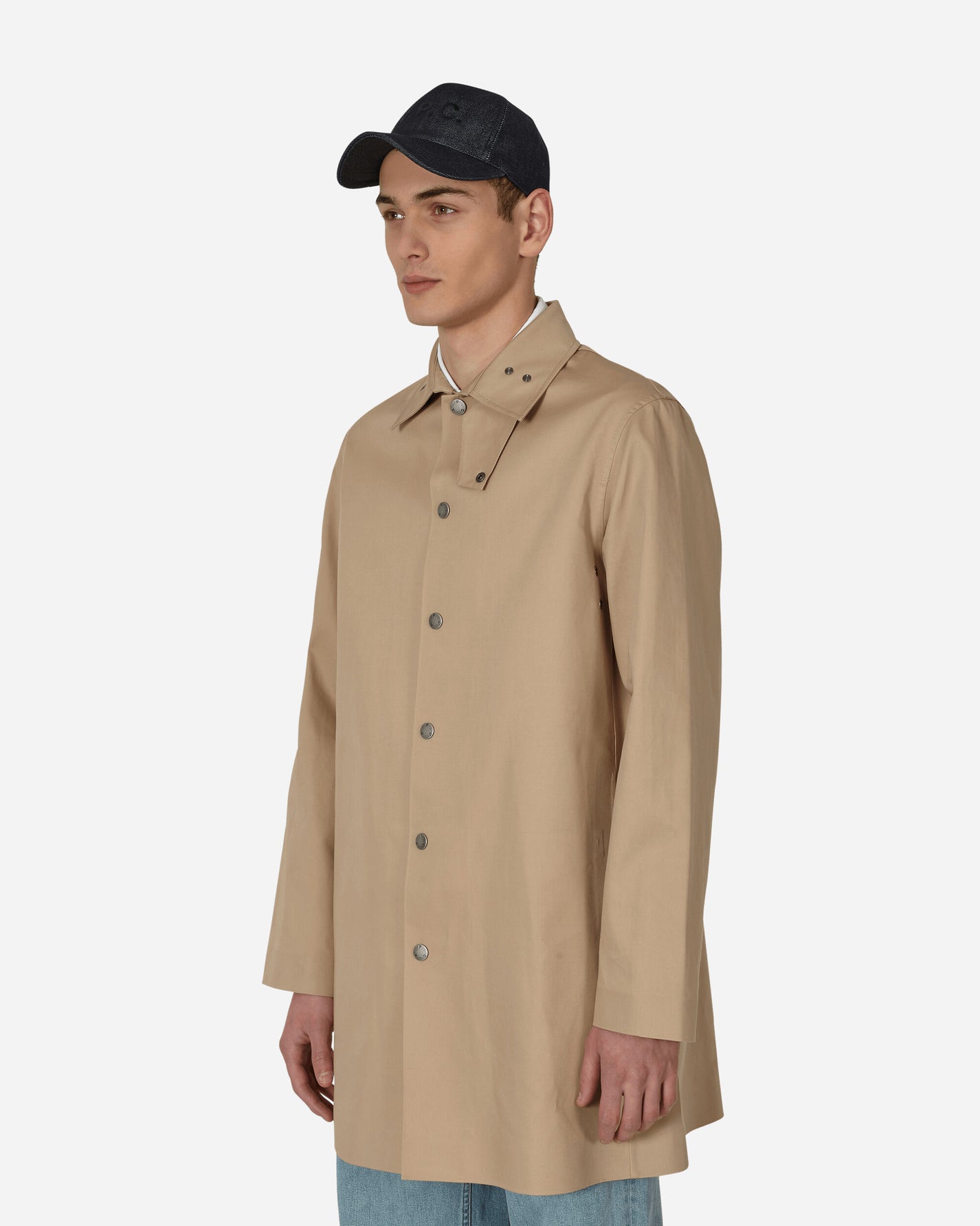 A.P.C. Mac Thibault Beige Coats and Jackets Coats COERZ-H01497 BAA