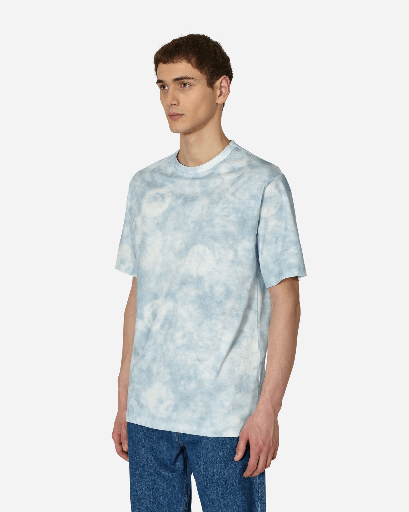 A.P.C. T-Shirt Julio Light Blue T-Shirts Shortsleeve COGDP-H26204 IAB