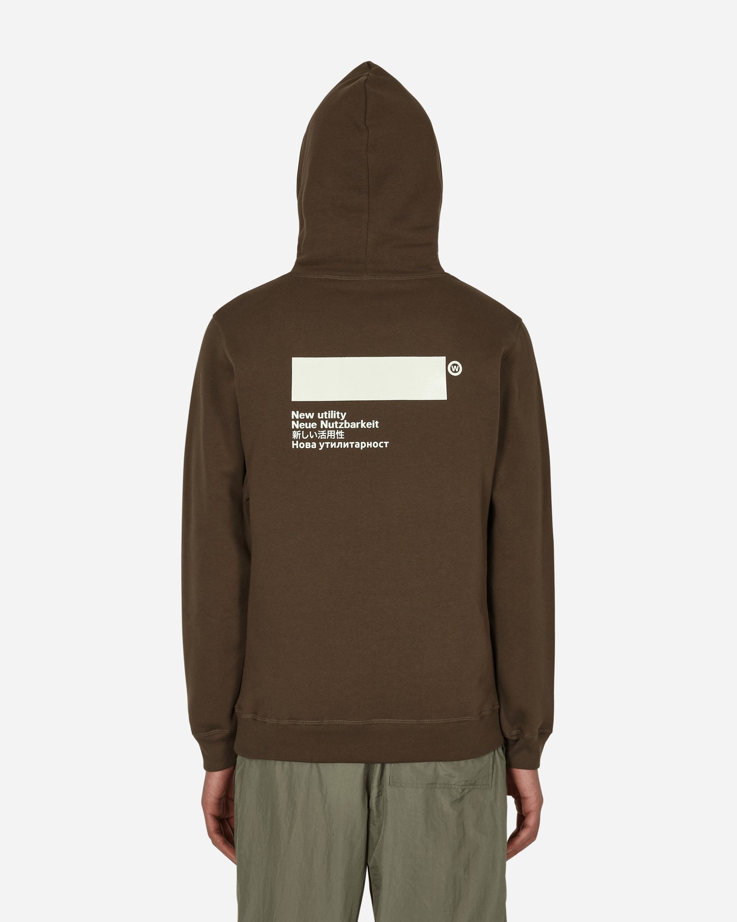 AFFXWRKS Standardised Hoodie Olive Brown/Phosphorescent Sweatshirts Hoodies FW22HO01 MULTI