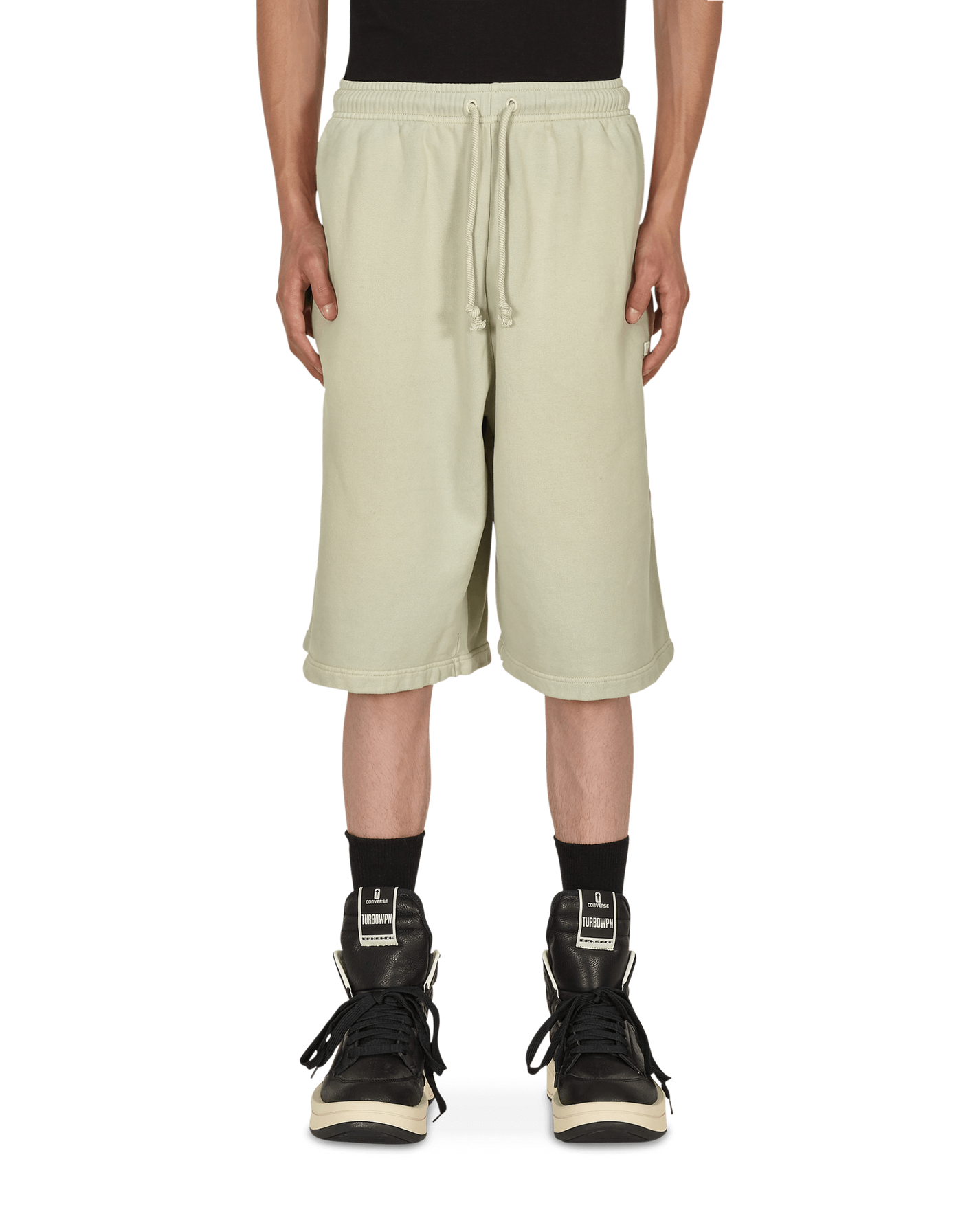 Acne Studios Face Dusty Green Shorts Short CE0014- ABB