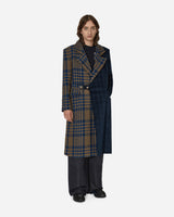 Ahluwalia Harding Tailored Coat Navy Coats and Jackets Coats M-AHLU-OU001-AW22-FA67 NA