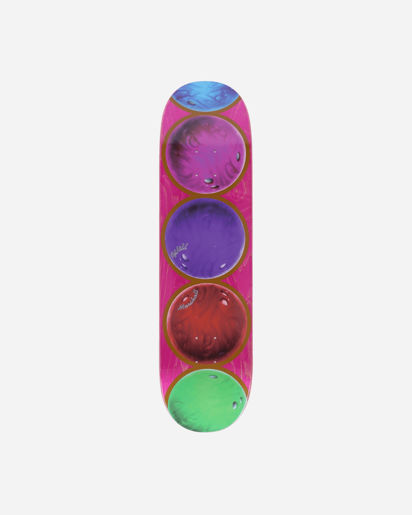 Alltimers Rollin Will Bowling Skateboarding Decks PN1792 001