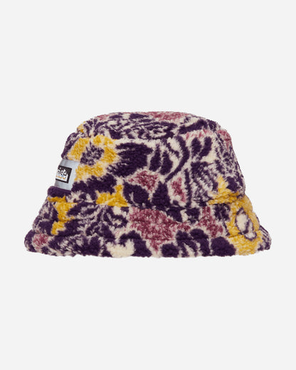 Aries Fleur Fleece Bucket Hat Multi/ Black Hats Caps FTAR90012 MB