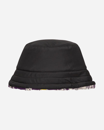 Aries Fleur Fleece Bucket Hat Multi/ Black Hats Caps FTAR90012 MB