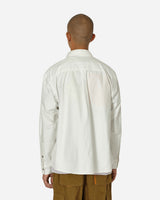 Brain Dead Alfie Cotton Oxford Shirt White Shirts Longsleeve Shirt BDF23T24003292 WH01