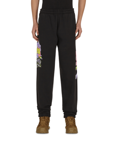 Brain Dead Paintmam Black Pants Sweatpants BDF21B00001954 BK01