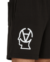 Brain Dead Brain Slam Core Jersey Black Shorts Sweatshorts BDSJJERSEYSHORT 001