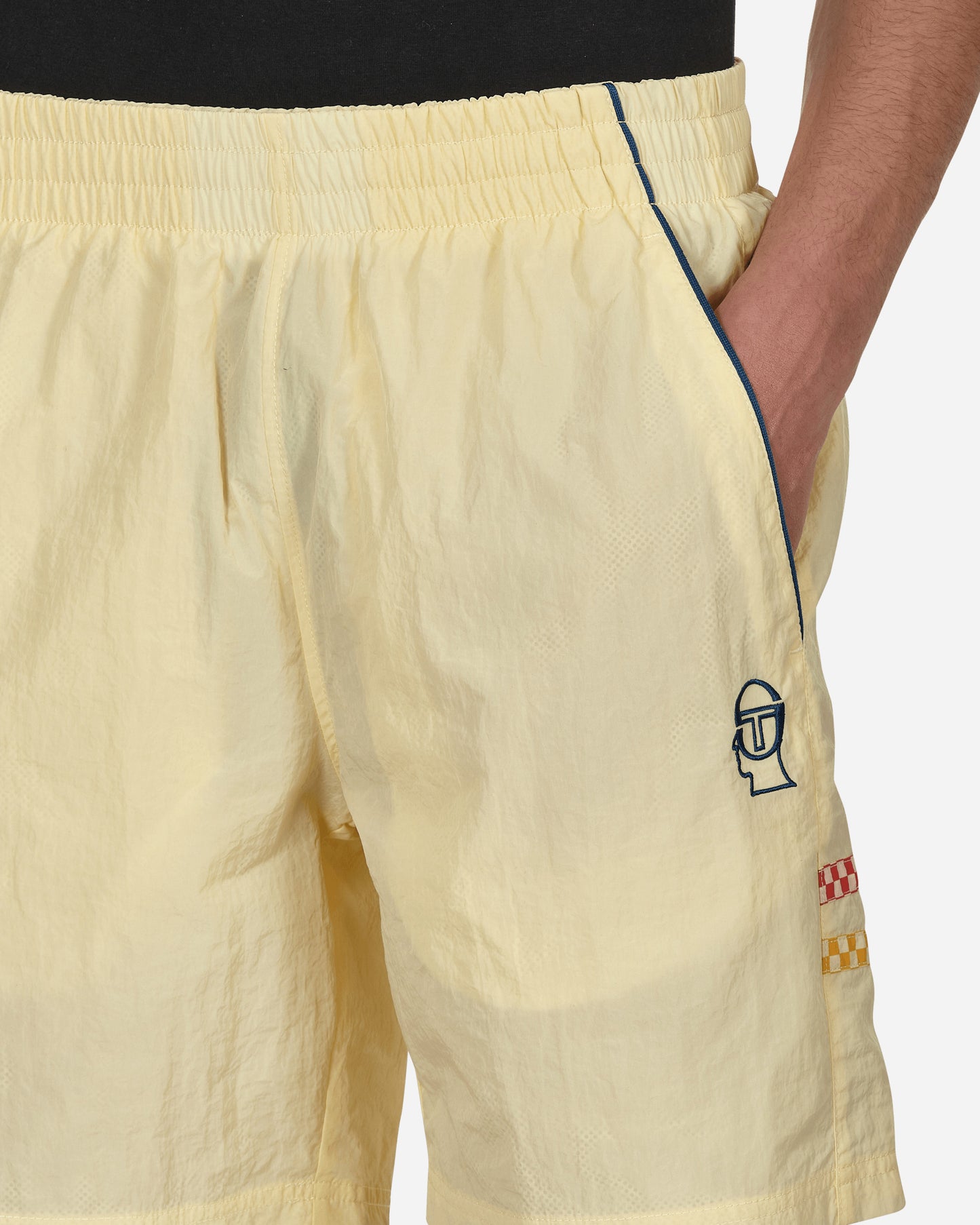 Brain Dead ST X Brain Dead Shorts Pastel Yellow Shorts Sweatshorts BDF21B02002500 YL10