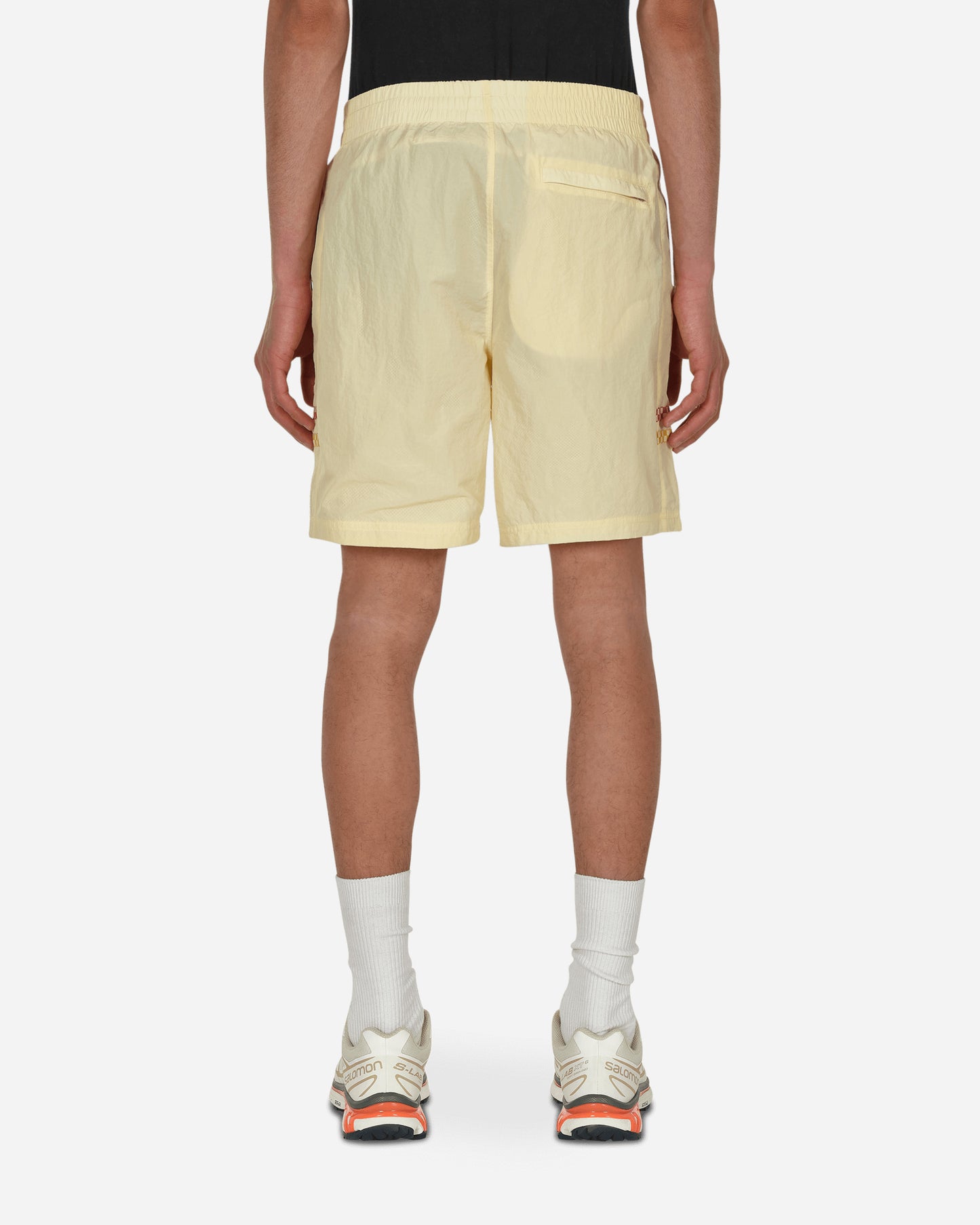 Brain Dead ST X Brain Dead Shorts Pastel Yellow Shorts Sweatshorts BDF21B02002500 YL10