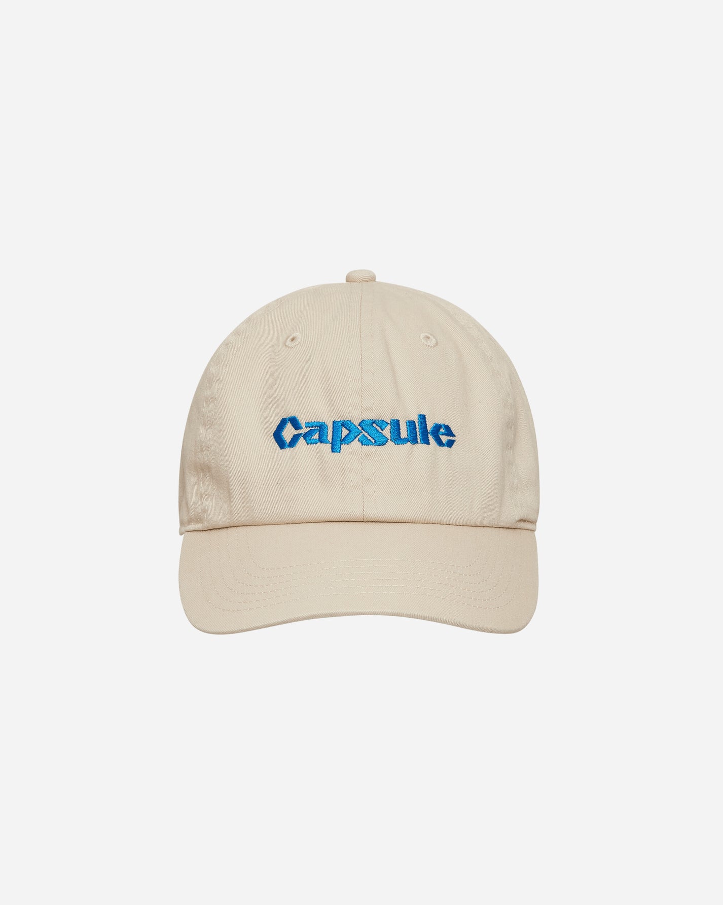 Capsule Capsule Embroidered Logo Cap Ivory Hats Caps CAPLOGOHAT BLUE