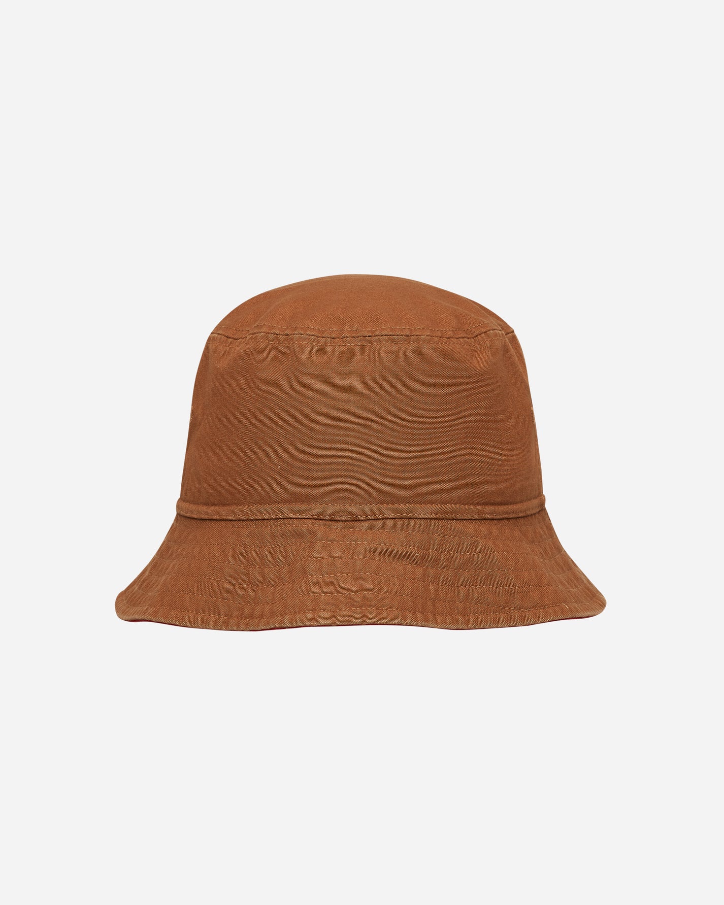 Carhartt WIP Heston Bucket Hat Hamilton Brown/Cherry Hats Bucket I032129 1OBXX