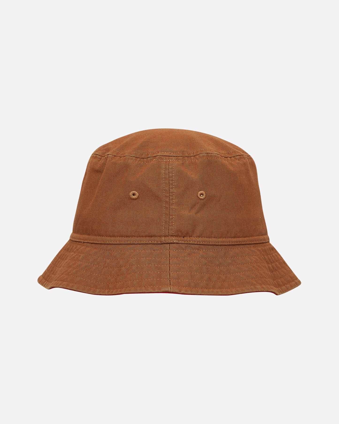 Carhartt WIP Heston Bucket Hat Hamilton Brown/Cherry Hats Bucket I032129 1OBXX