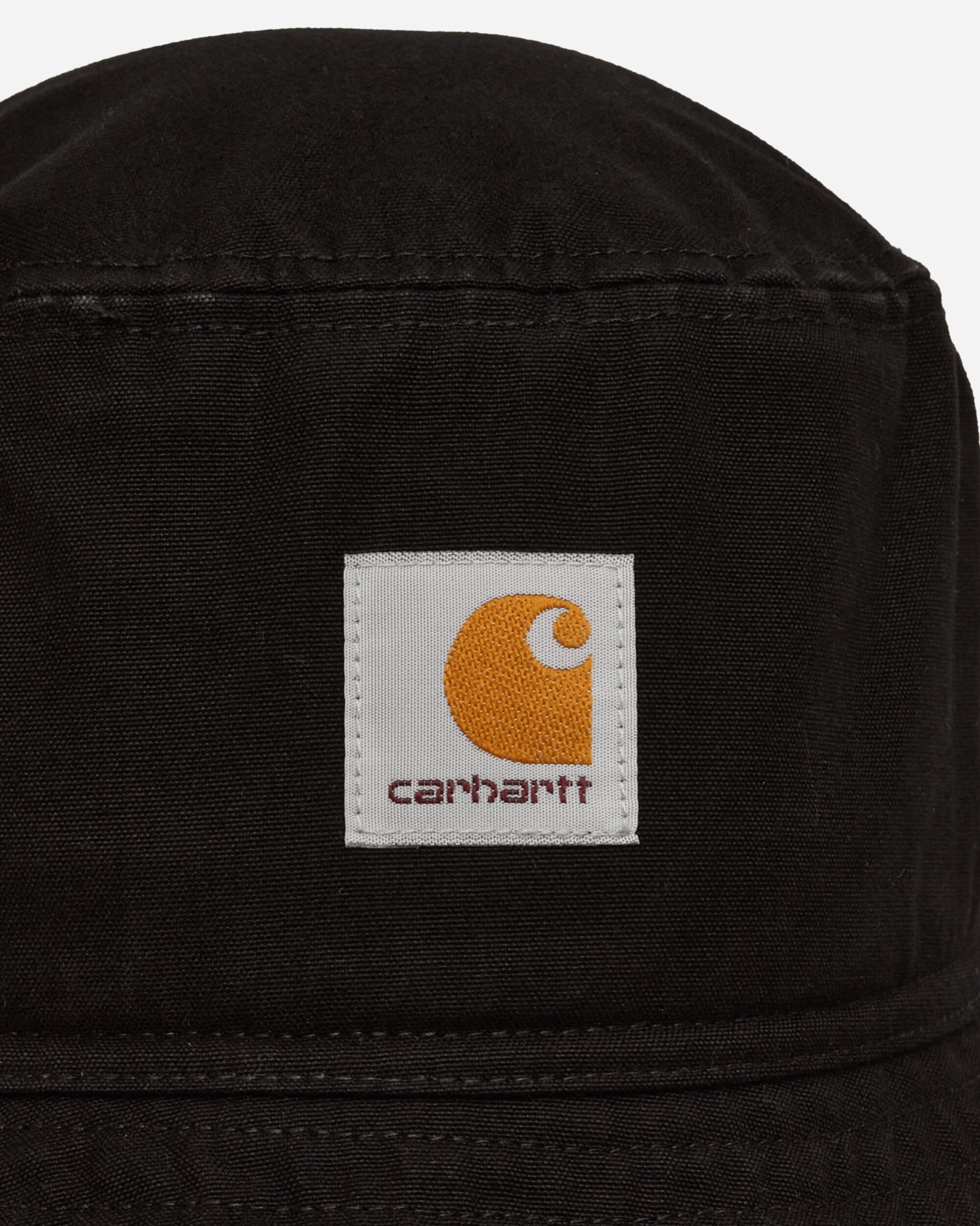 Carhartt WIP Heston Bucket Hat Black/Discovery Green Hats Bucket I032129 1OCXX