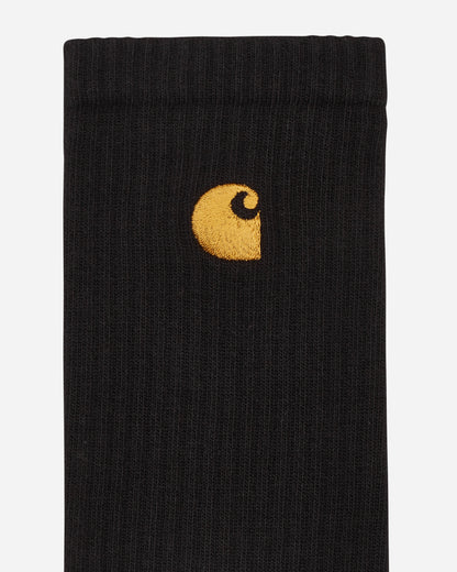 Carhartt WIP Chase Socks Black/Gold Underwear Socks I029421 00FXX