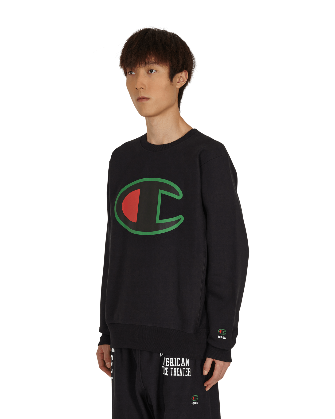 Champion Tears Crewneck Sweatshirt Nbk Sweatshirts Crewneck 216339 KK001