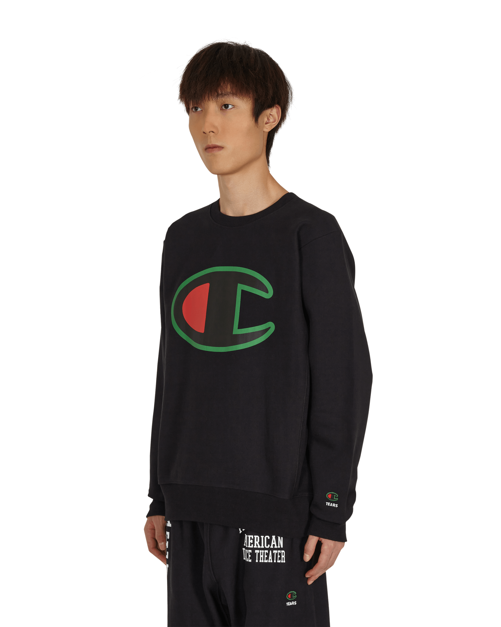 Champion Tears Crewneck Sweatshirt Nbk Sweatshirts Crewneck 216339 KK001