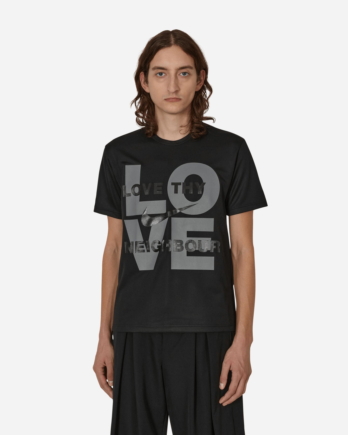 Comme Des Garçons Black Unisex T-Shirt Black T-Shirts Shortsleeve 1J-T102-W22  1