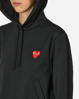 Comme Des Garçons Play Smalll Heart Hoodie Black Sweatshirts Hoodies P1T173 1